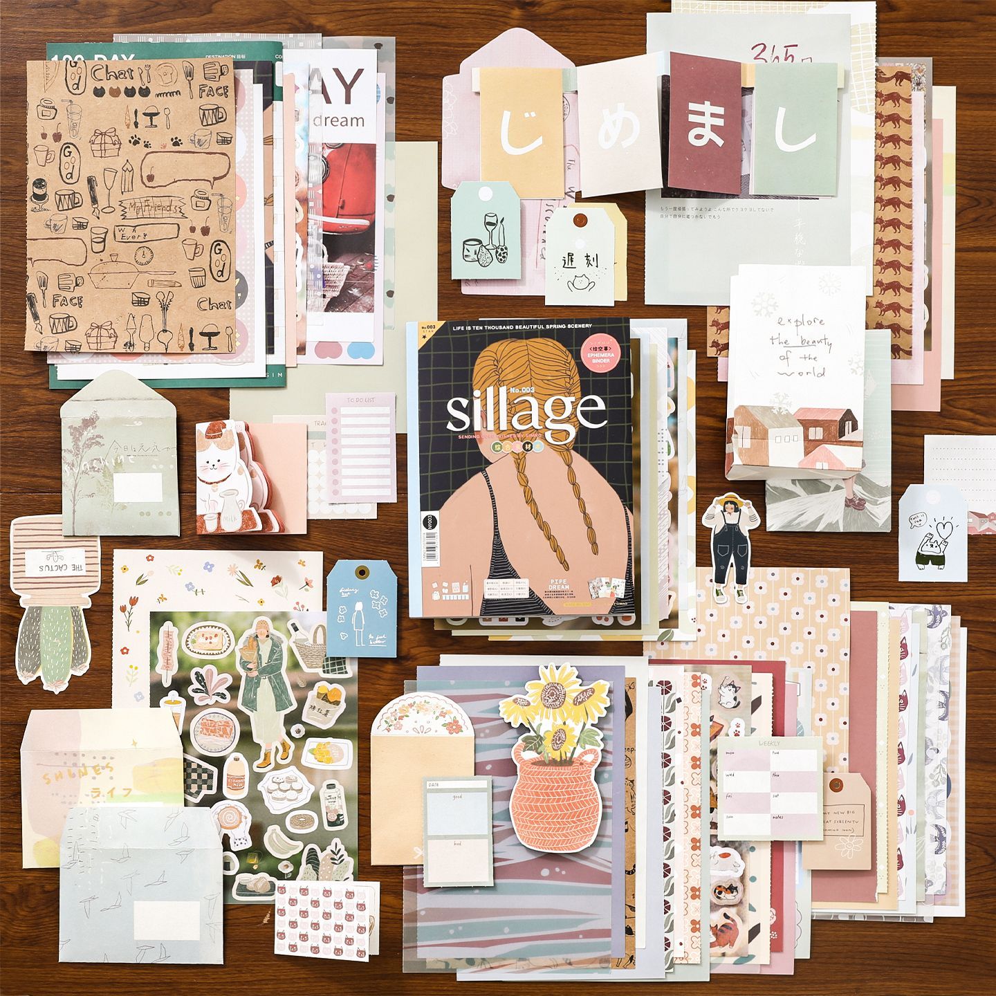 Graph Paper Pad - Блокнот в корейском стиле Chaoyu, бумага