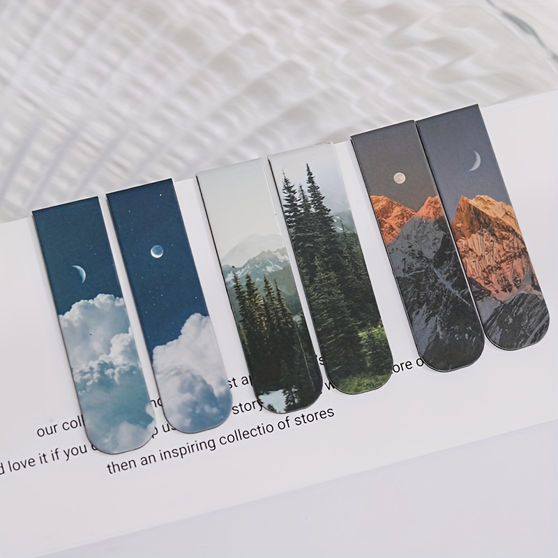 Bookmark Magnetic Clip - 2 шт. магнитные закладки на пейзажную