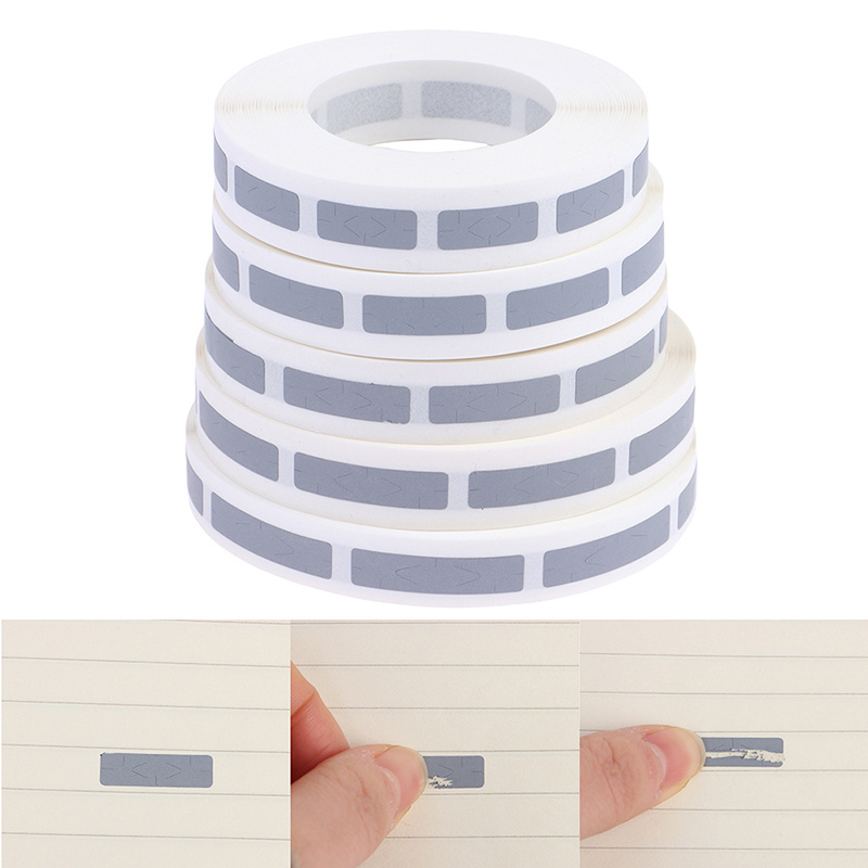 Label Printer Tape - 1000 шт., ручные скретч-наклейки, этикетки, серая