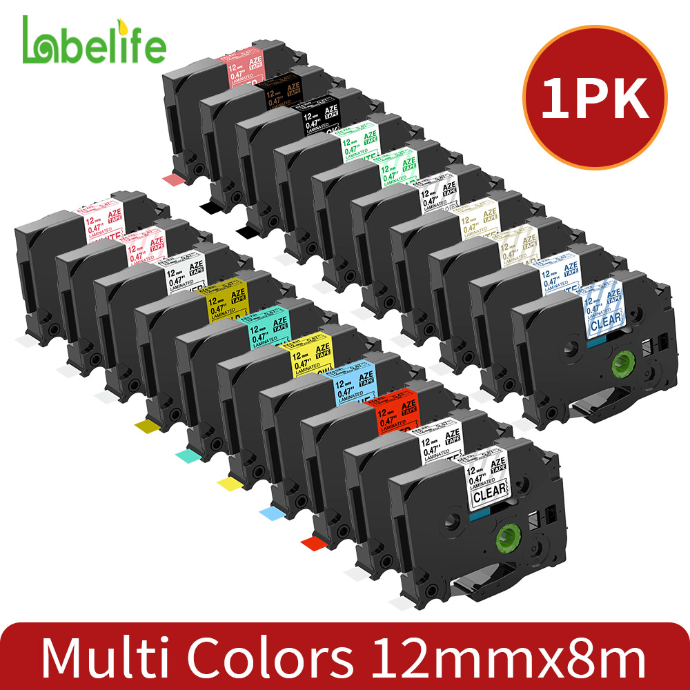 Ламинированная лента для этике – обзор и цена Label Printer Tape