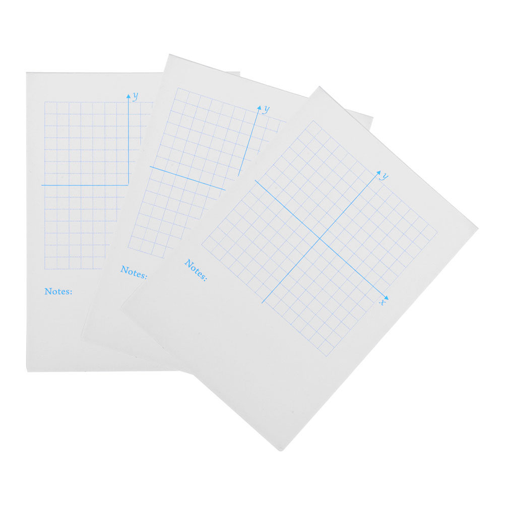 3 шт. тетради для практики коо – обзор и цена Graph Paper Pad
