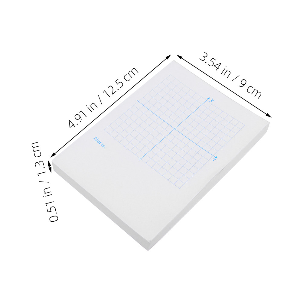 3 шт. тетради для практики коо – обзор и цена Graph Paper Pad
