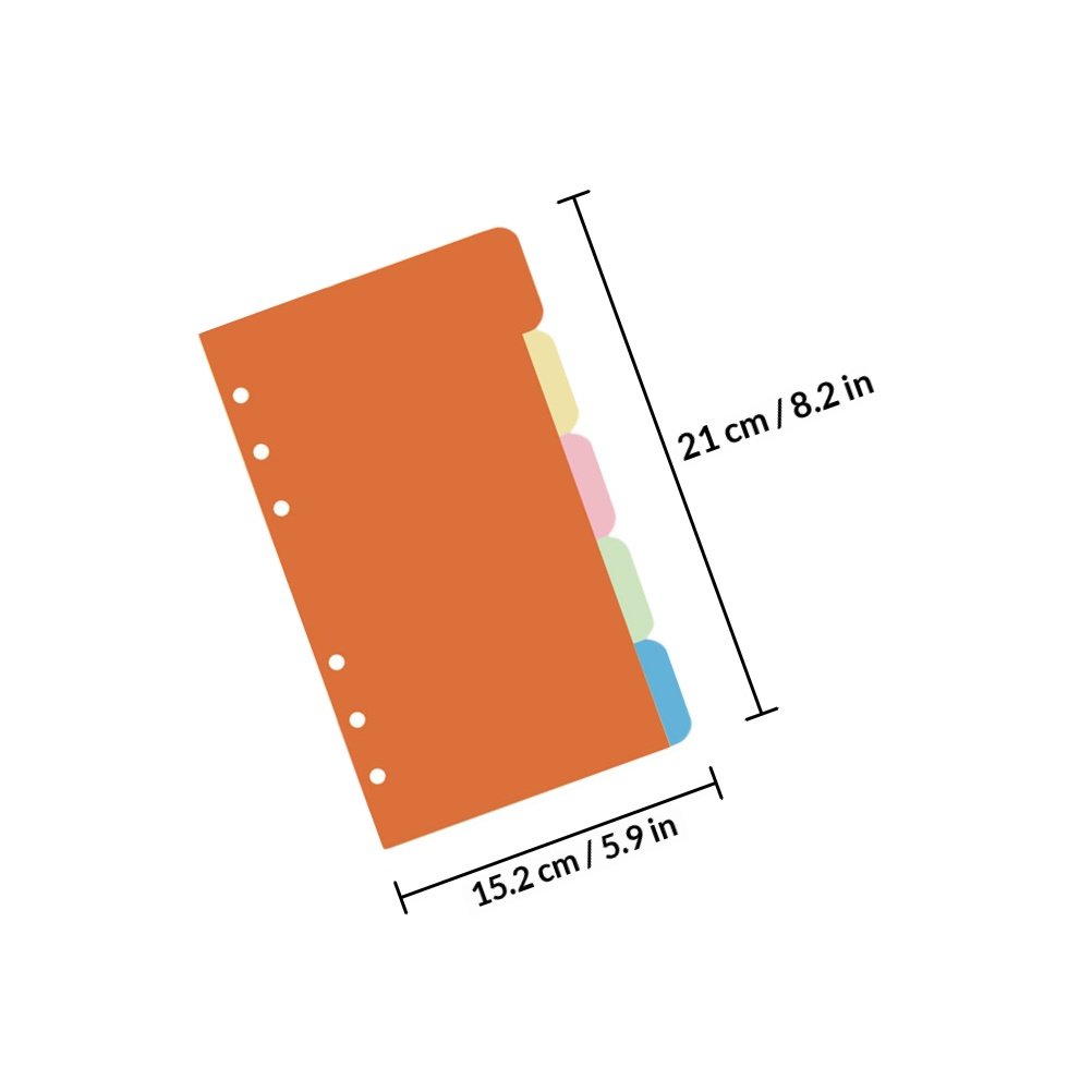30 шт. цветных разделителей дл – обзор и цена Index Tab Divider