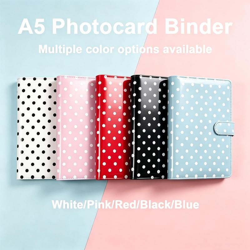 Красочная ретро-папка формата  – обзор и цена Notebook Dotted A5